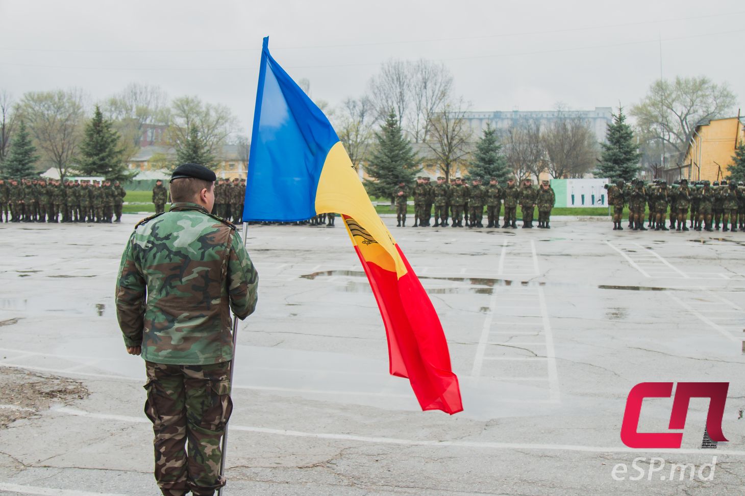 Мотопехотная бригада Moldova в Бельцах