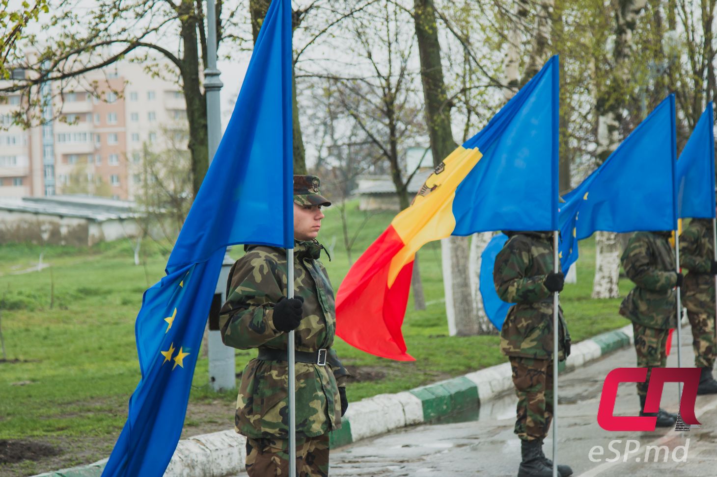 Мотопехотная бригада Moldova в Бельцах