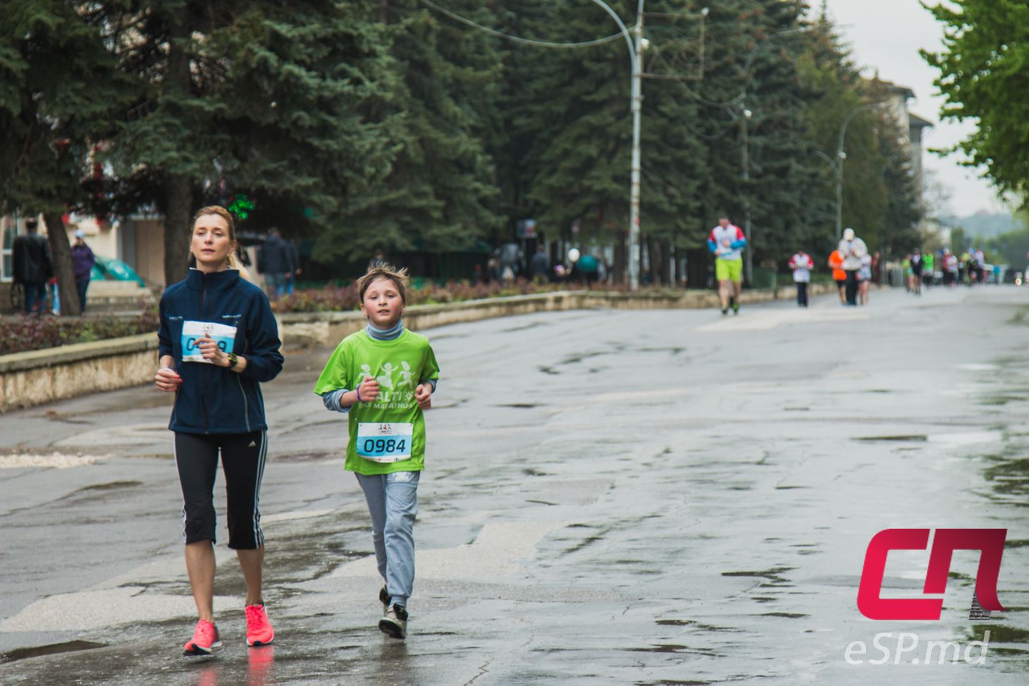 Первый полумарафон в Бельцах