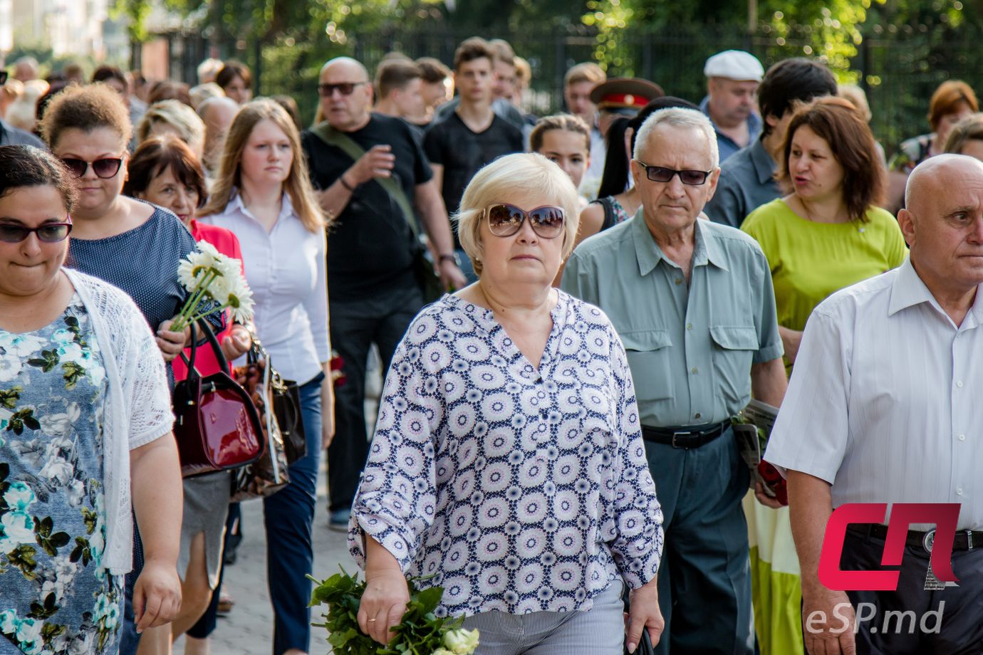 День памяти жертв фашизма в Бельцах, шествие, возложение