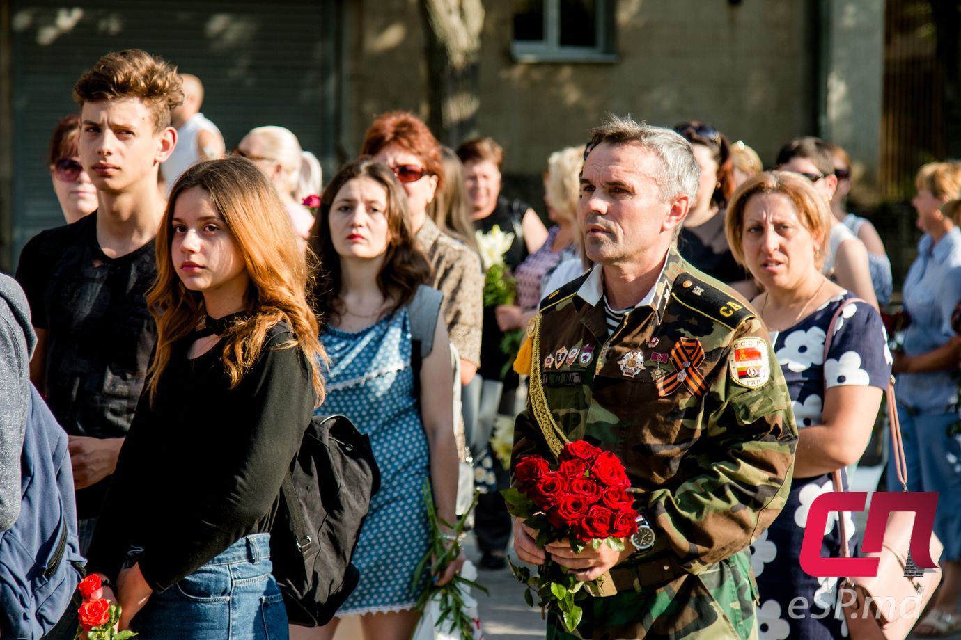 День памяти жертв фашизма в Бельцах, шествие, возложение