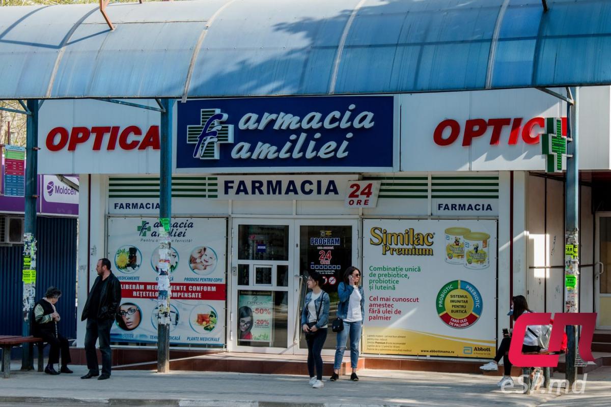 Аптека «Farmacia Familiei», остановка Роддом