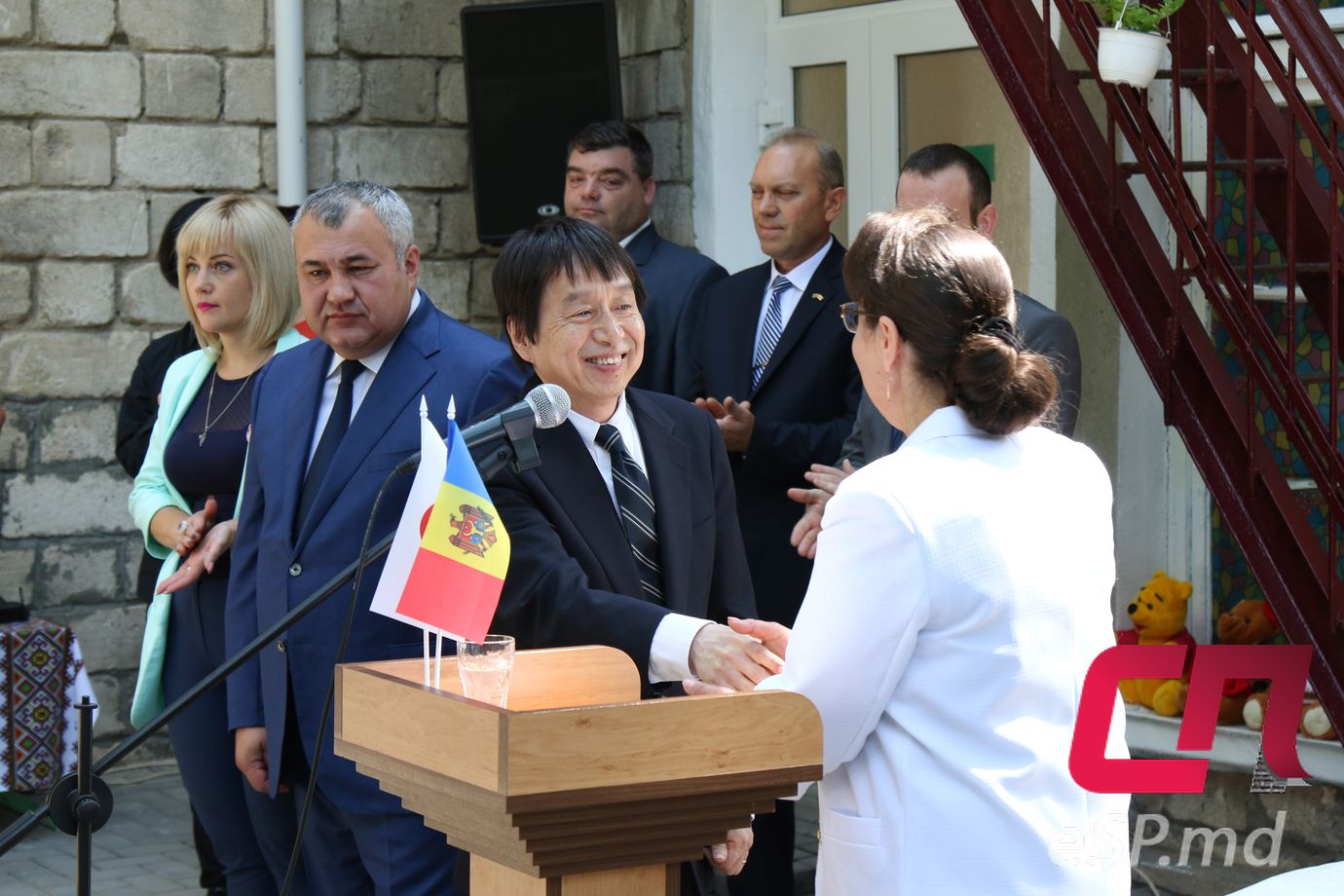 Посол Японии в Республике Молдова Масанобу Йошии в Бельцах