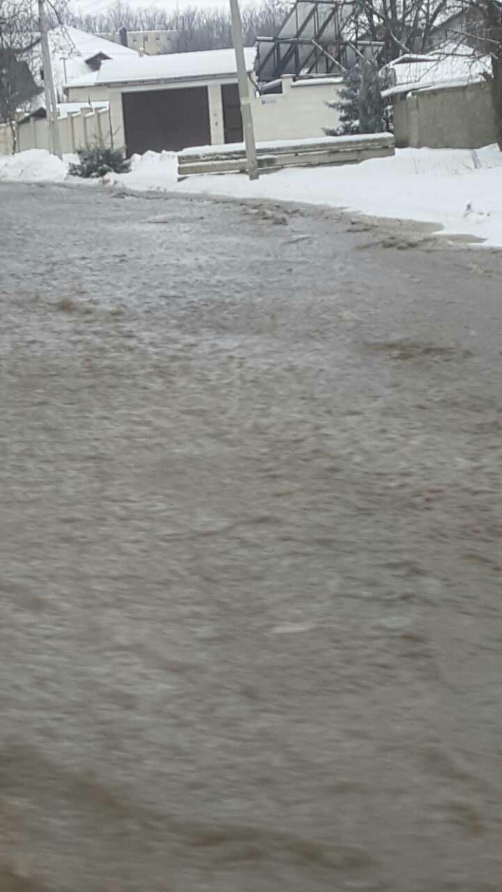 Сильный прорыв водопровода на «БАМе» фото 2