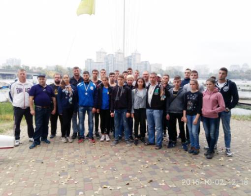 Молдавская команда на регате в Киеве.