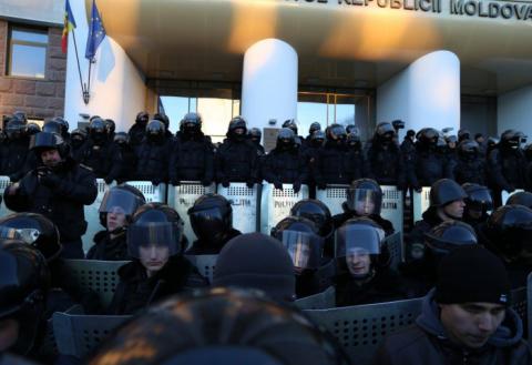 Протесты в Кишинёве