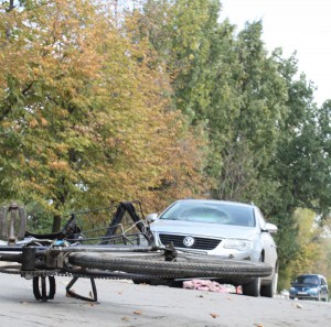 В Бельцах иномарка сбила велосипедиста фото 1