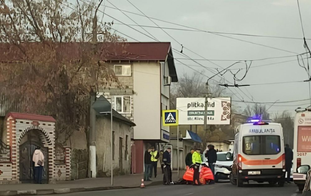 дтп в Бельцах у западного вокзала