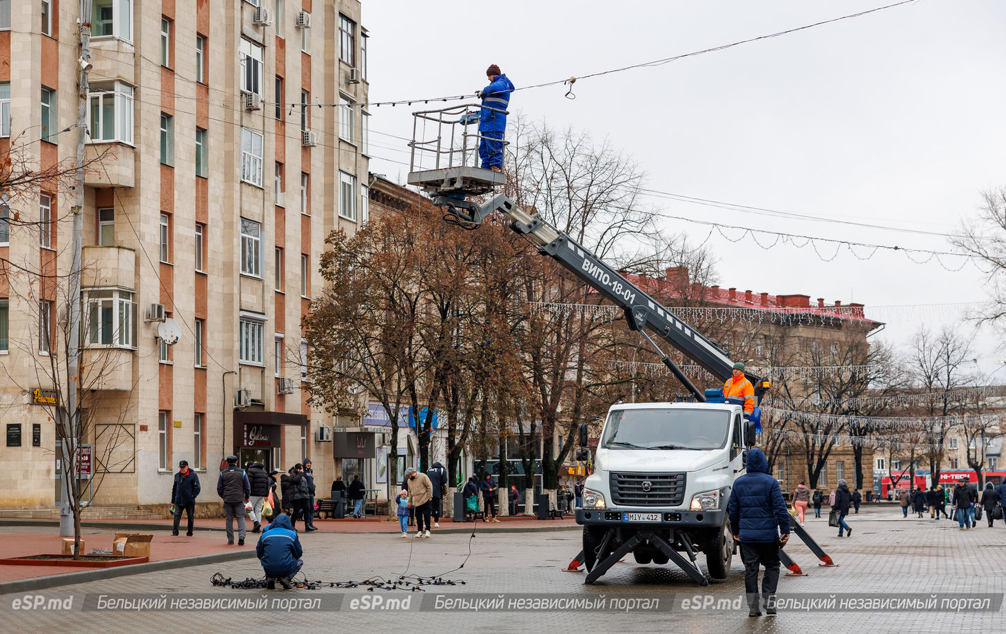 Почему днём в Бельцах горит уличное освещение | СП - Новости Бельцы Молдова