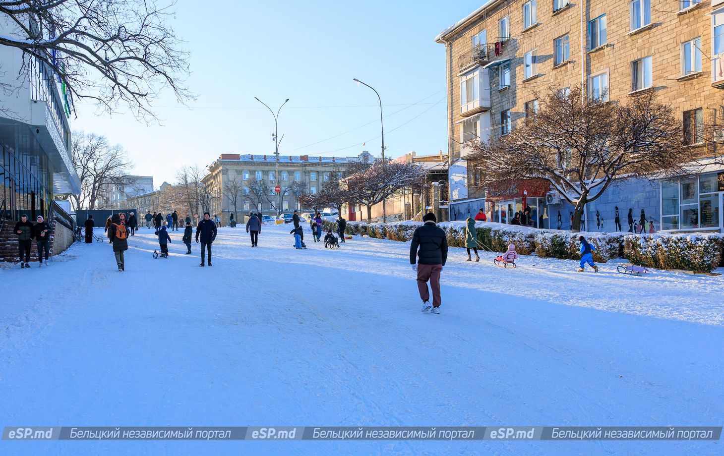 Бельцы снег центр