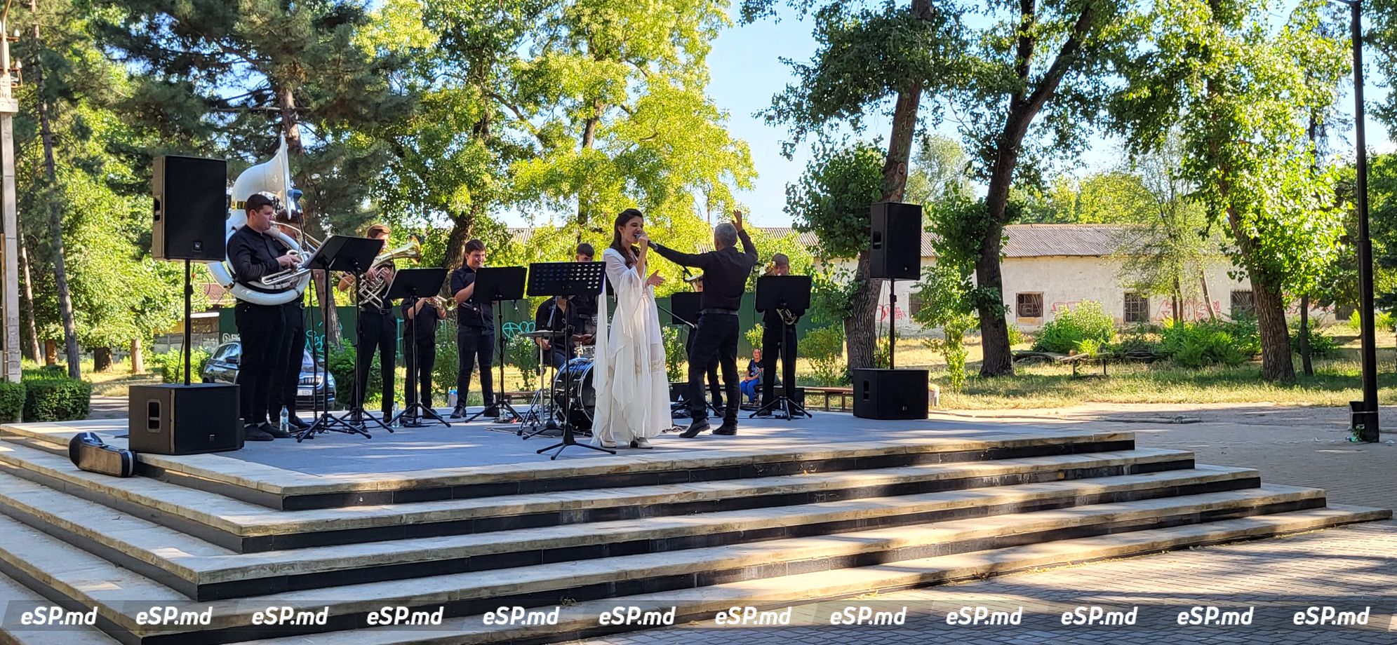 Fanfare în parc