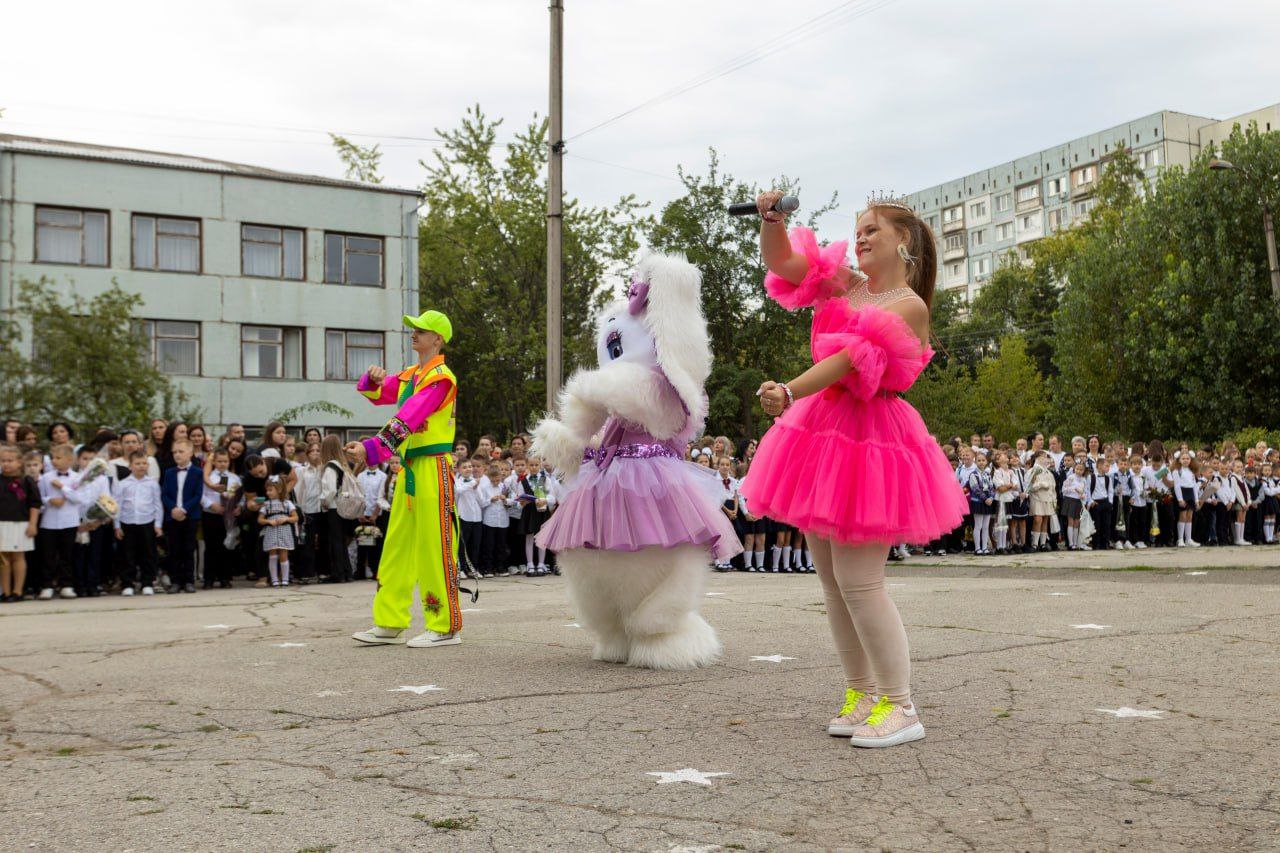 1 сентября лицей Пушкина Бельцы