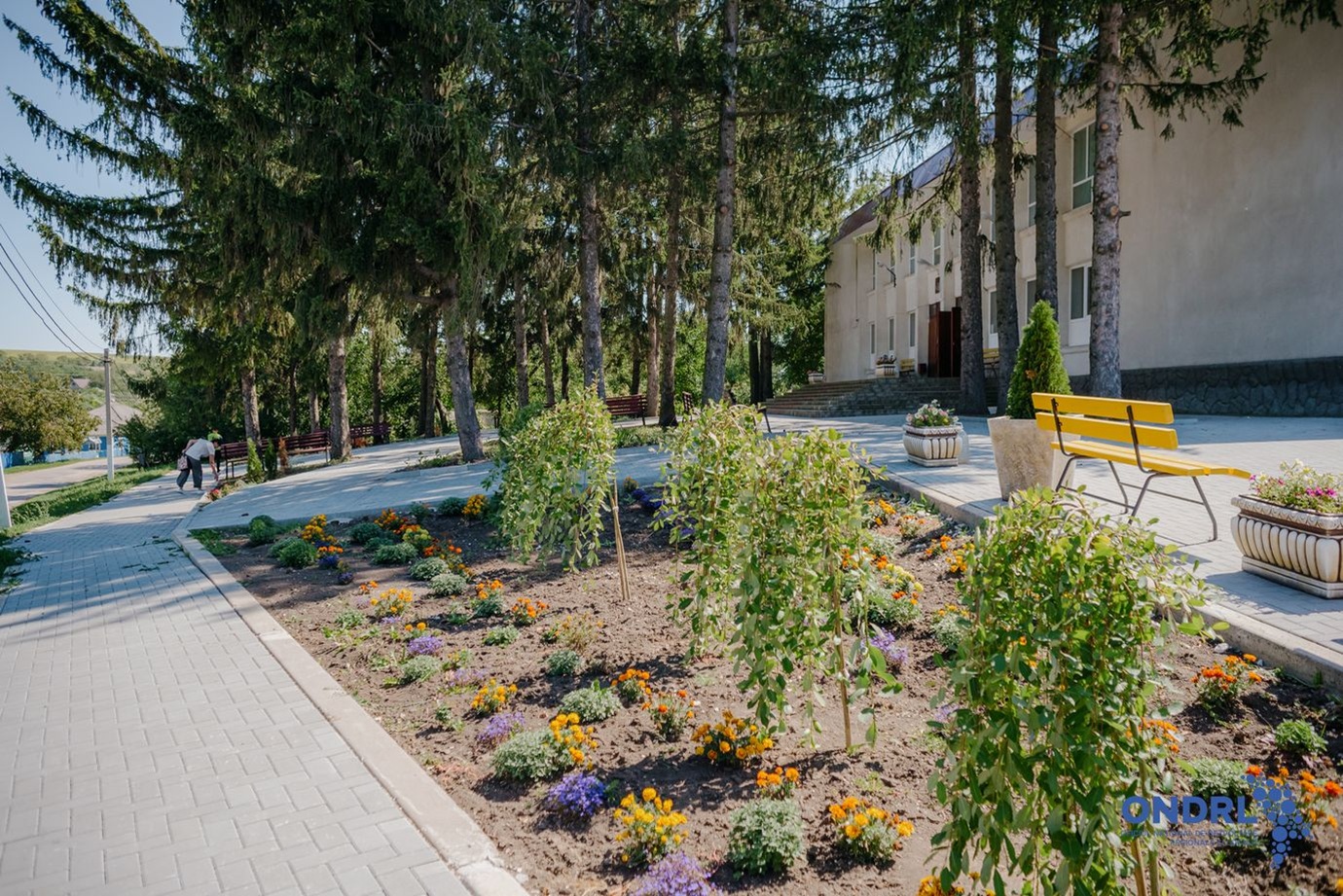 В коммуне Ротунда Единецкого района обустроили современную площадку у Дома культуры фото 6