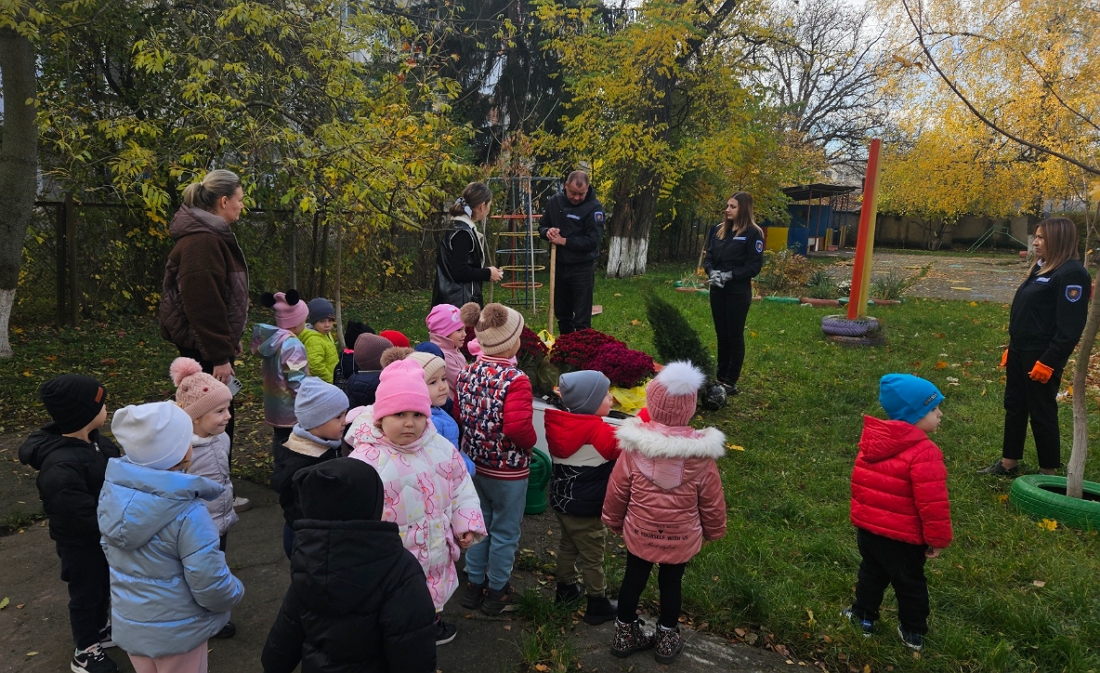 В Бельцах в детском саду N27 осенью