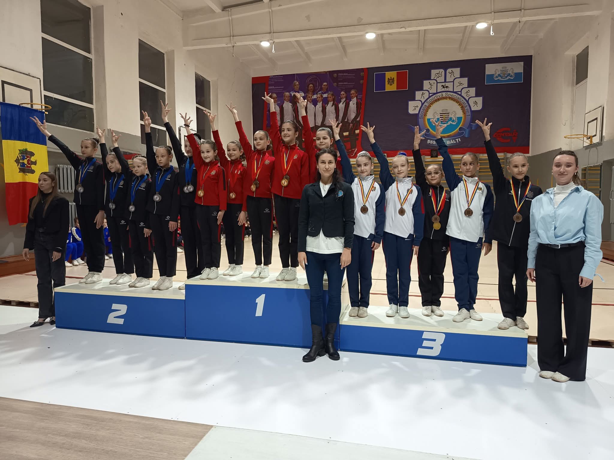 Чемпионат Республики Молдова по аэробной гимнастике 25.4
