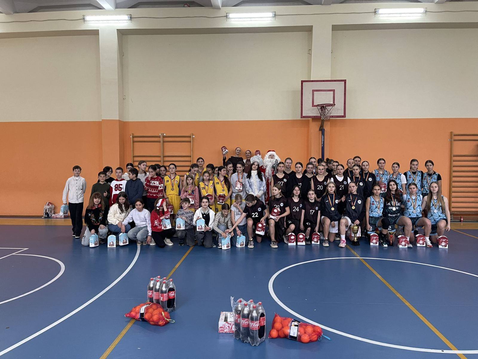 баскетбол девушки Дед Мороз 1