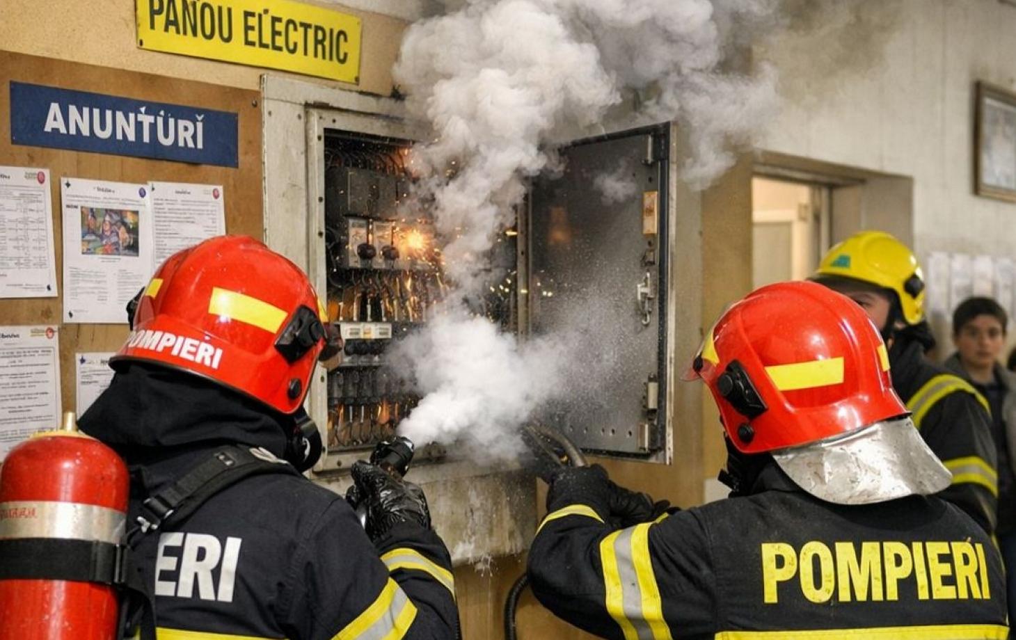 В кишиневском лицее случился пожар: эвакуировали 1300 человек