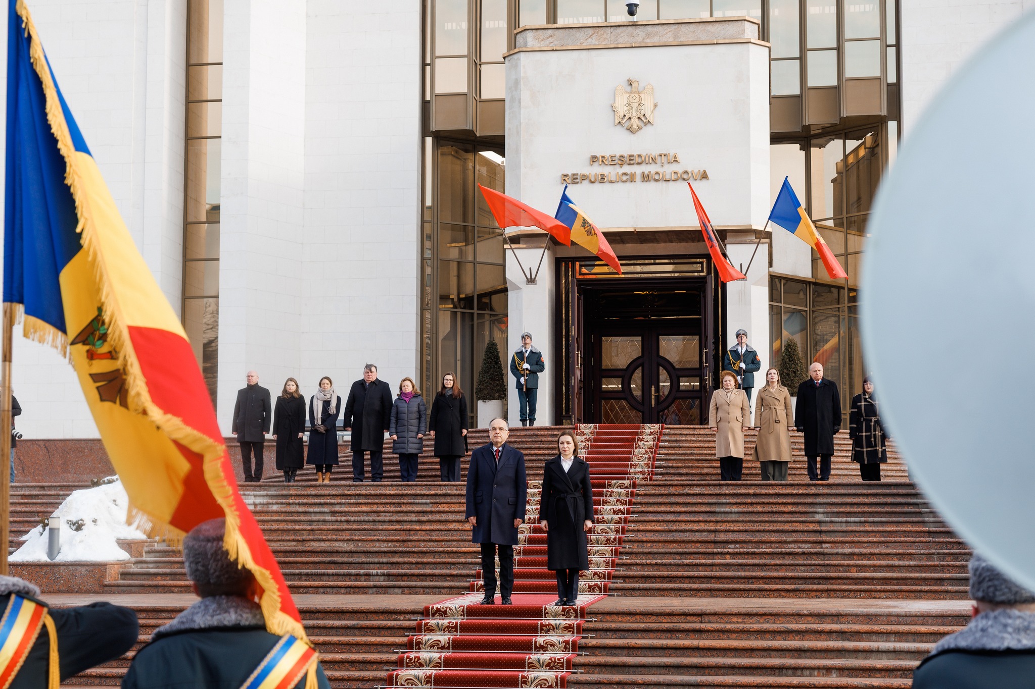 Президент Албании в Молдове