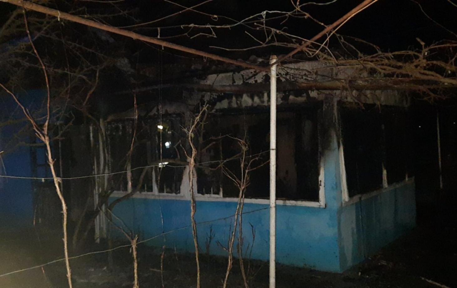 пожар в жилом доме