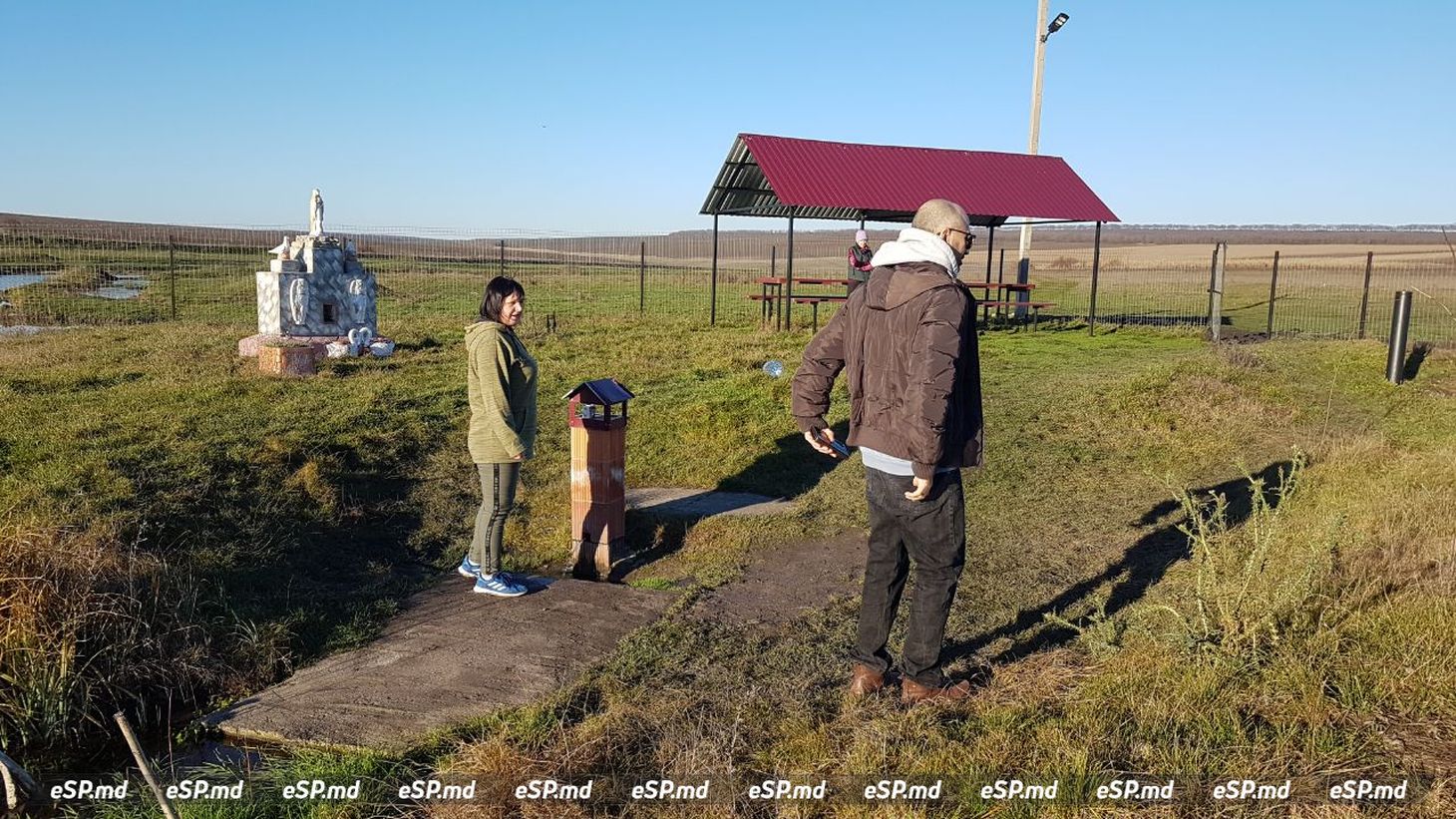 Благоустройство родника в селе Котова Дрокиевского района