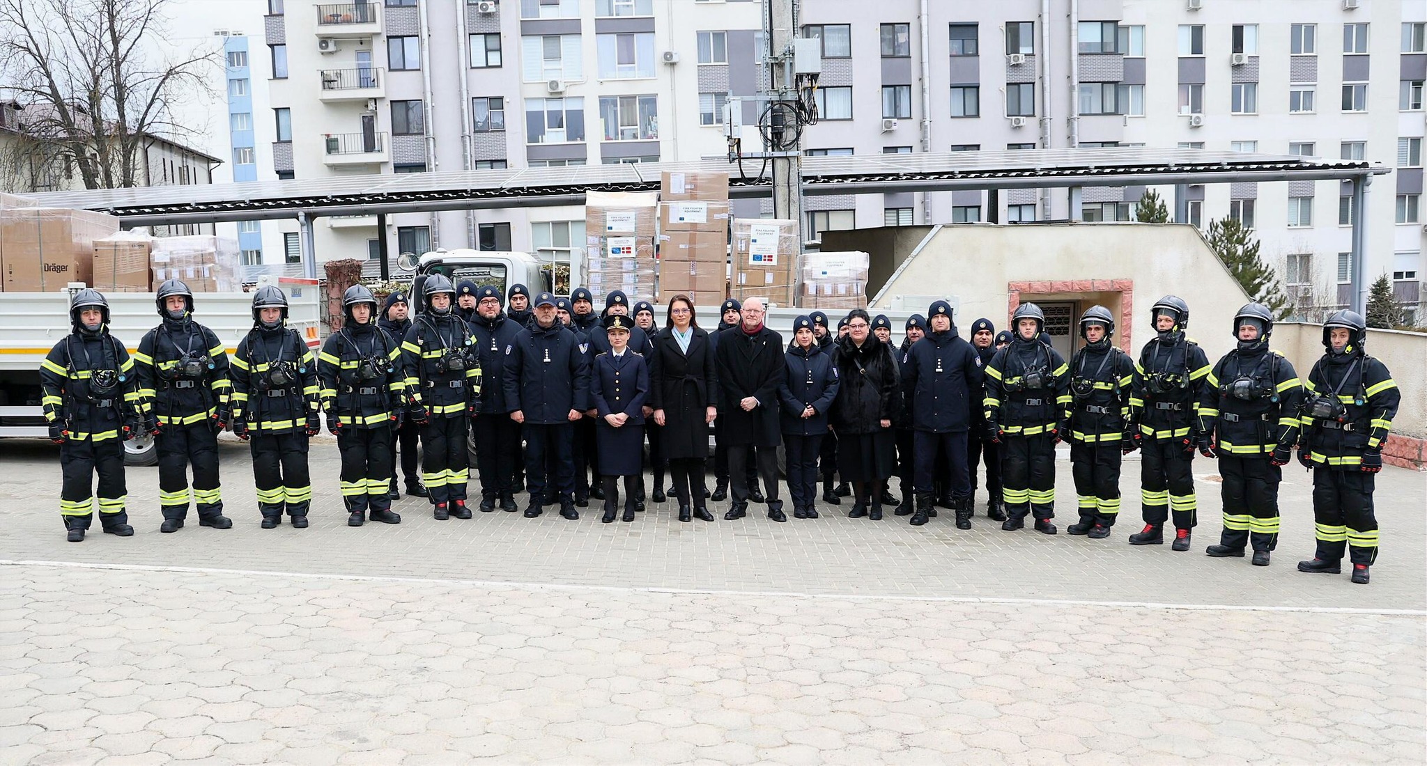 Молдова получила от Дании партию нового оснащения для пожарных и спасателей 2