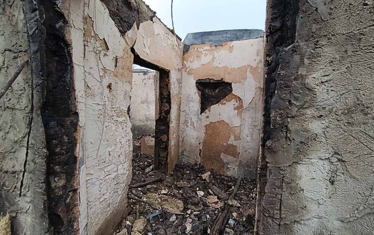 Пожар в Сынжерейском районе