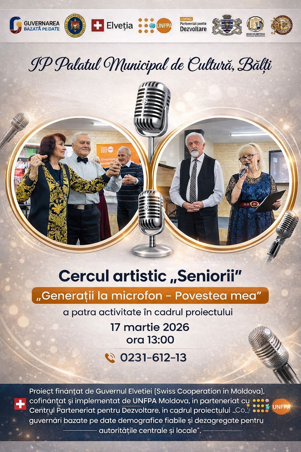 афиша концерт в творческом кружке Seniorii