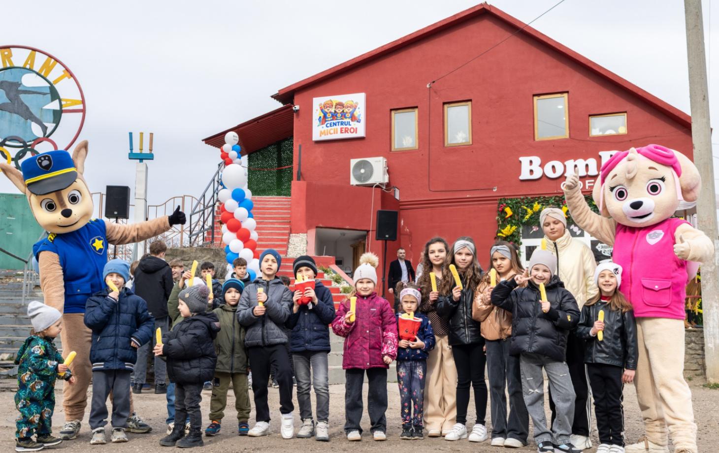 В Дрокии открылся образовательный центр для детей «Micii Eroi»