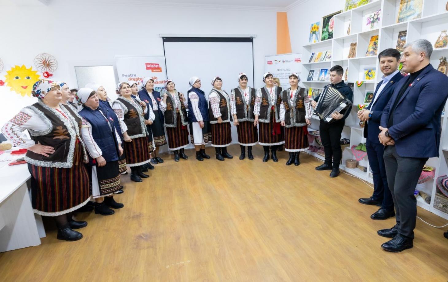В Препелице Сынжерейского района открылся клуб для людей старшего возраста