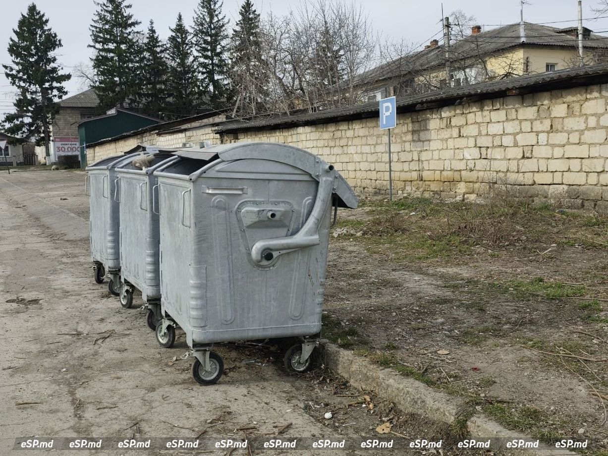 Единцы. Сломался мусоровоз