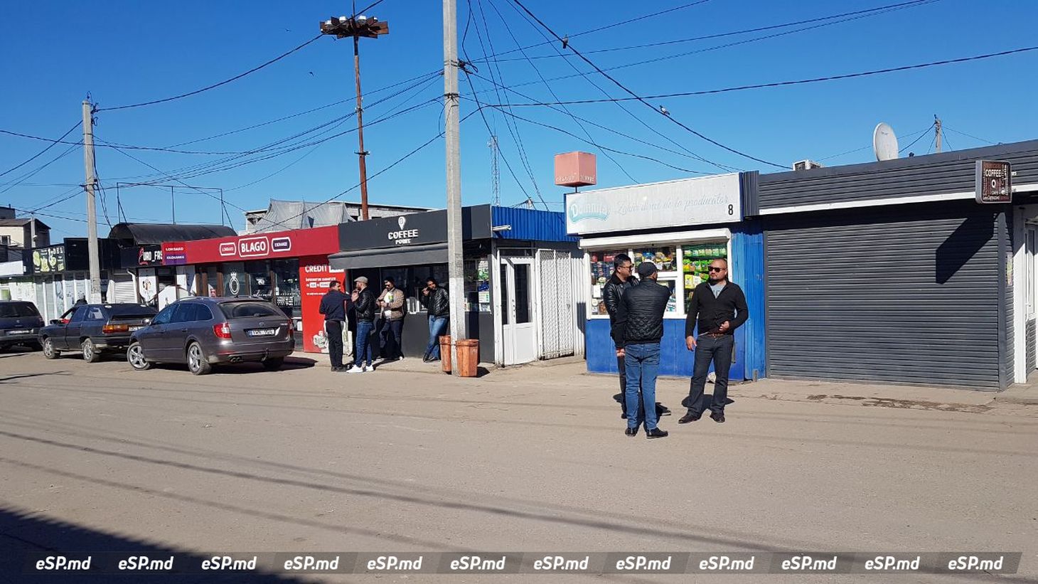 Атаки Окницкого района, таможня и автовокзал