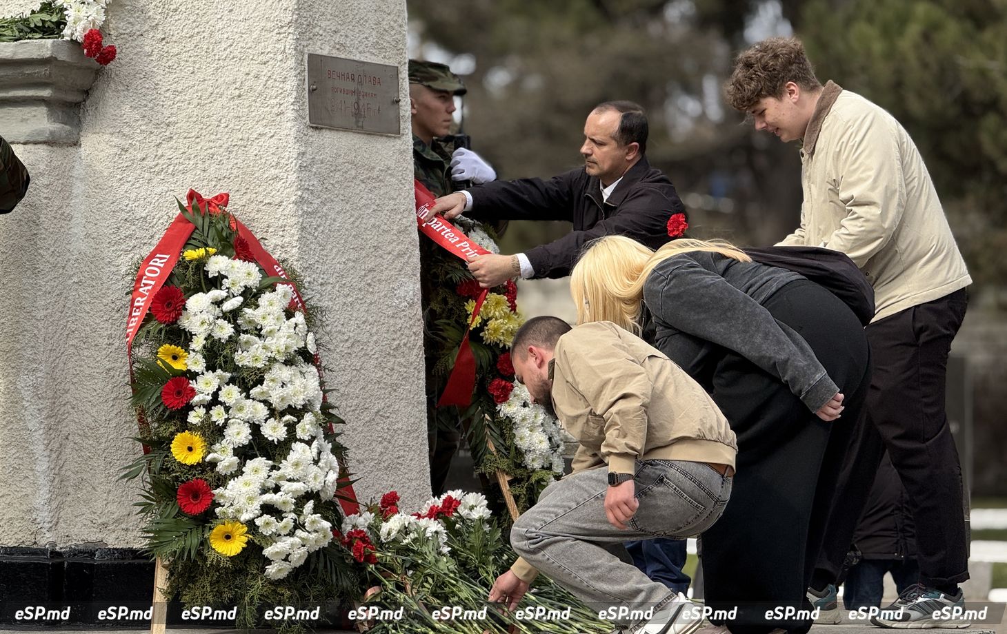 В Бельцах прошло памятное шествие в честь 82-й годовщины освобождения города фото33