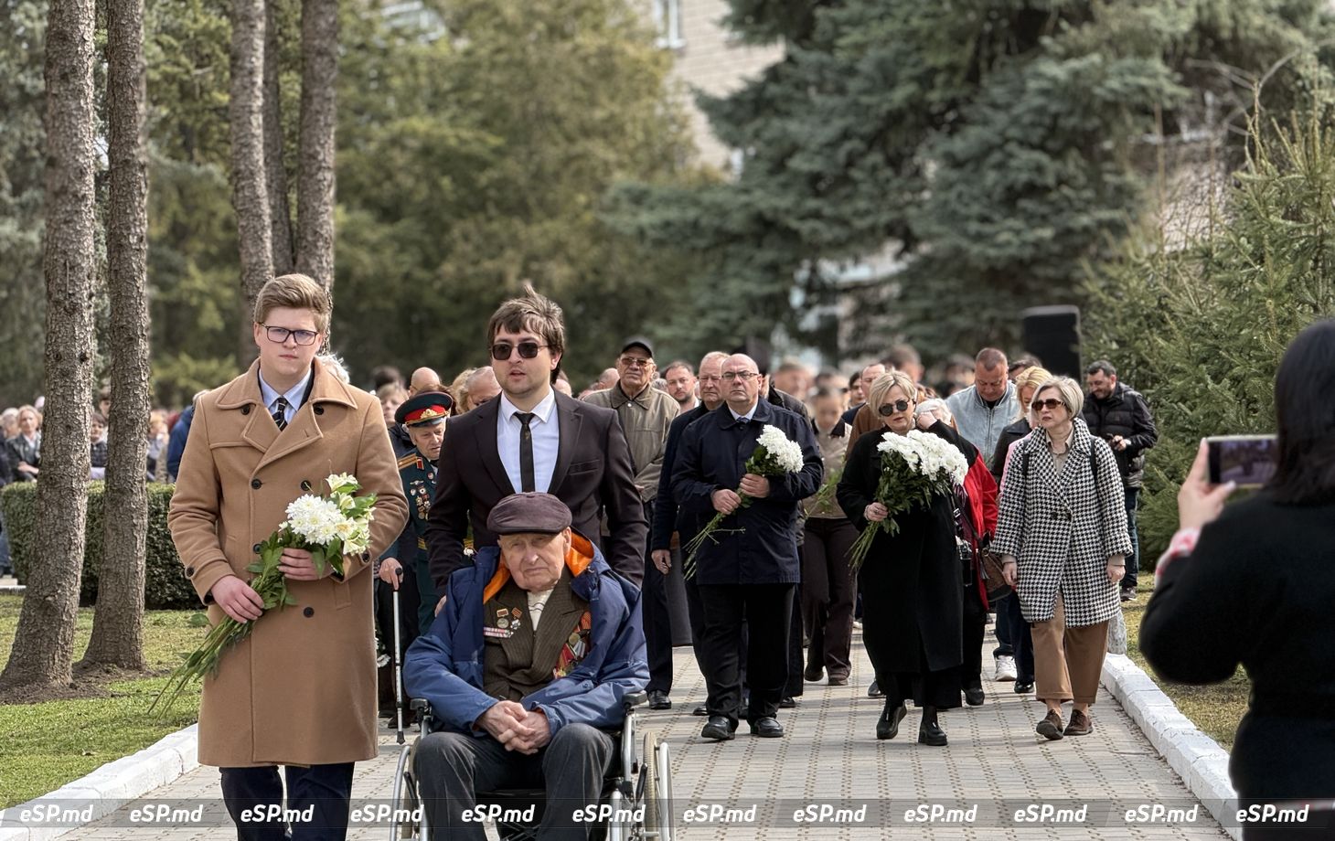 В Бельцах прошло памятное шествие в честь 82-й годовщины освобождения города фото26