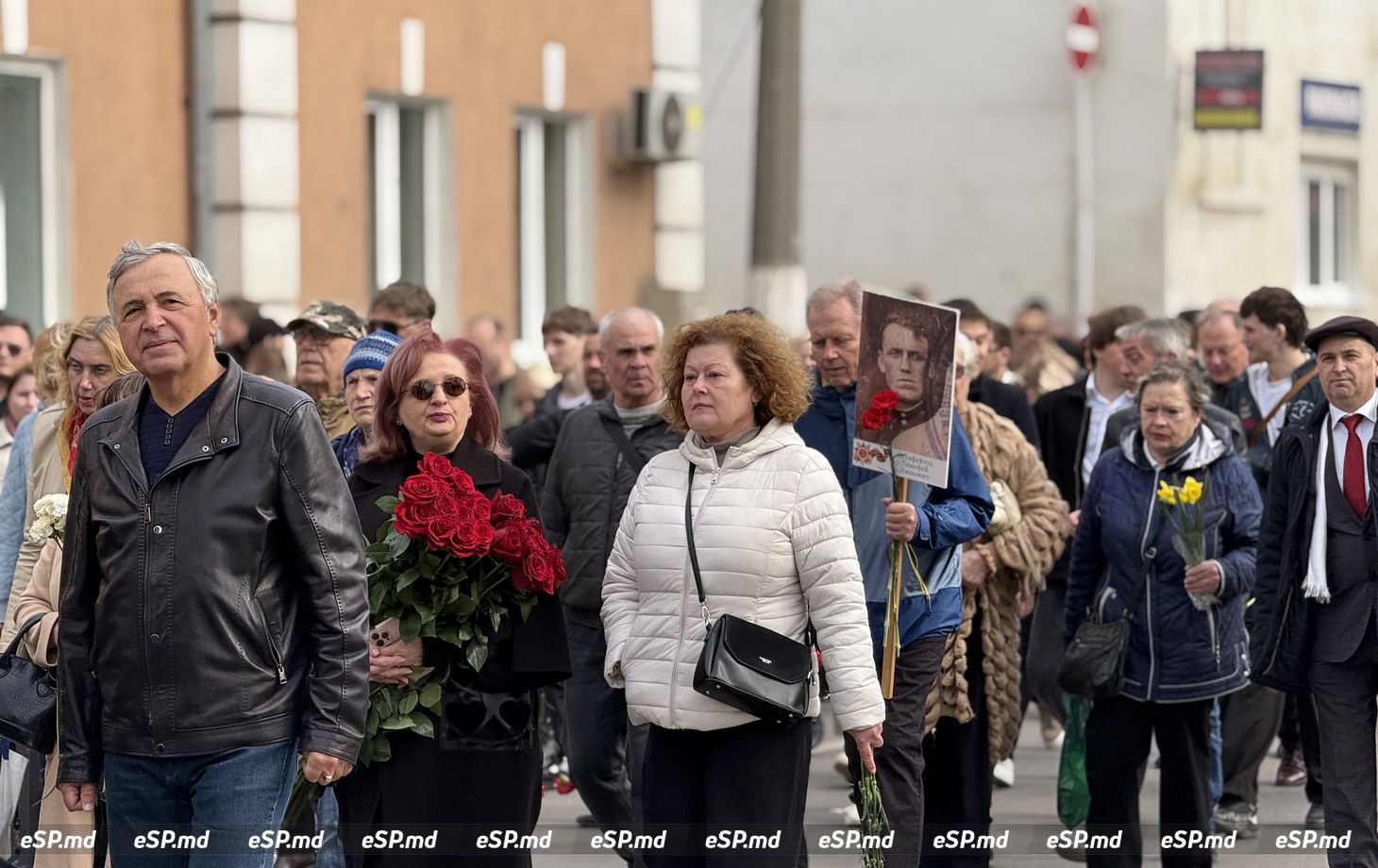 В Бельцах прошло памятное шествие в честь 82-й годовщины освобождения города фото13