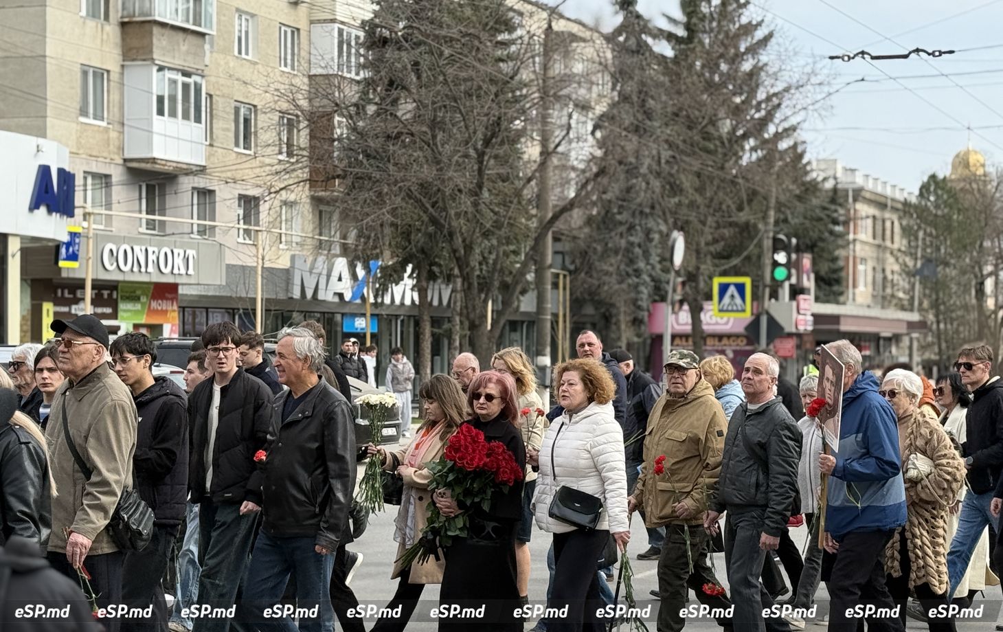 В Бельцах прошло памятное шествие в честь 82-й годовщины освобождения города фото12