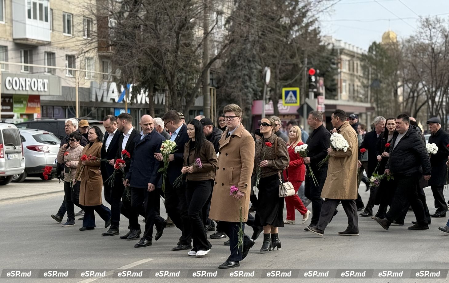 В Бельцах прошло памятное шествие в честь 82-й годовщины освобождения города фото12