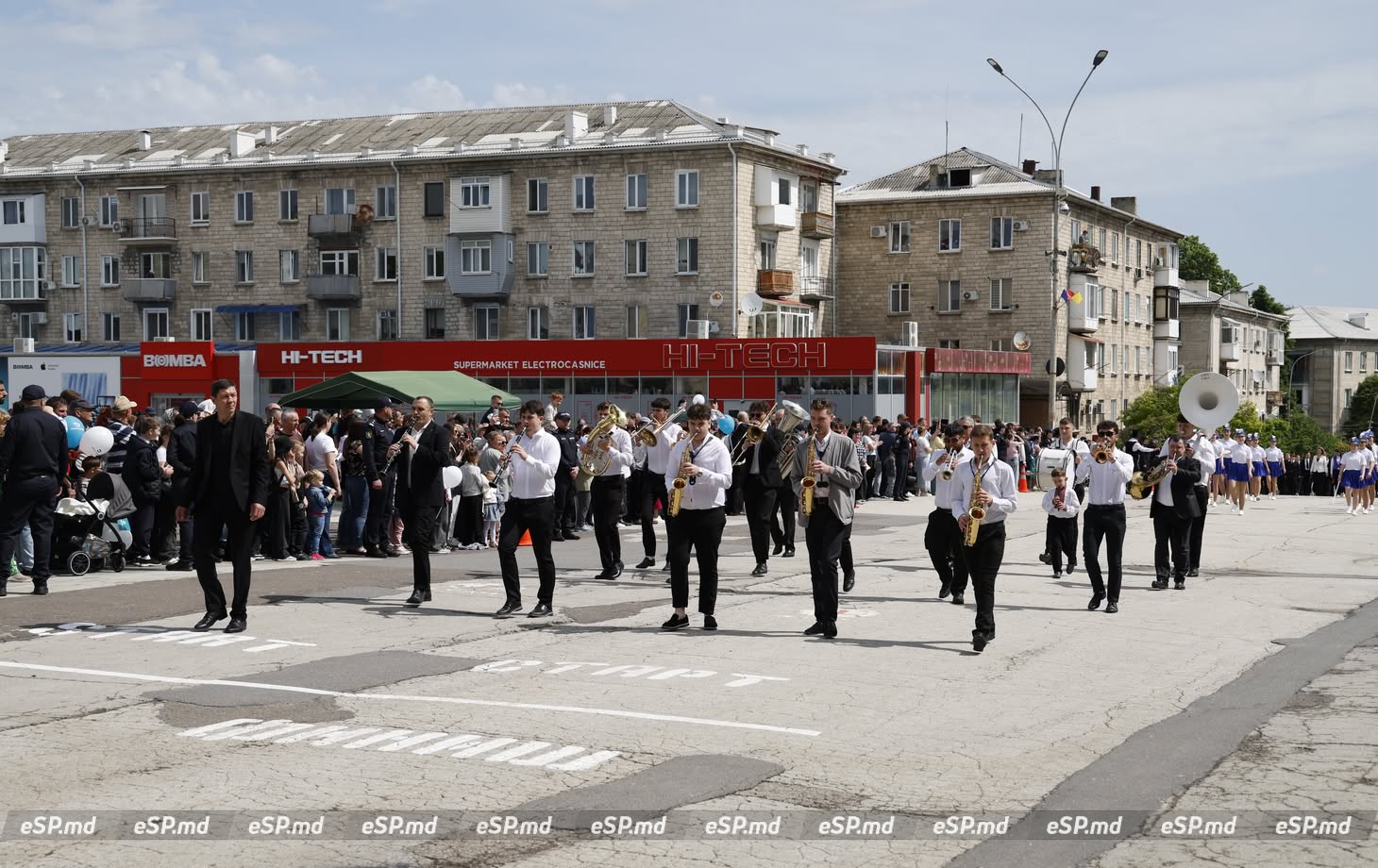 Как прошёл парад в честь Дня города Бельцы-2026: фото 11