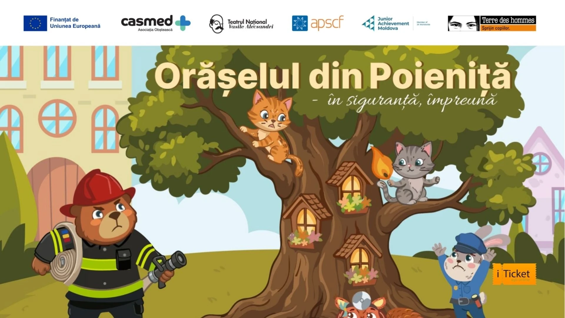 Премьера спектакля «Orășelul din poieniță»