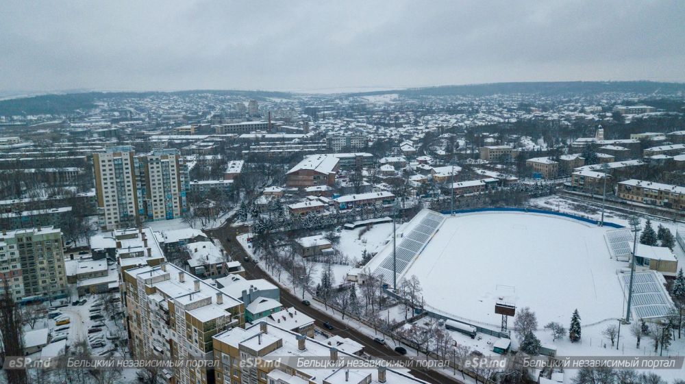 Бельцы в снежном убранстве: 25 видов зимнего города с земли и воздуха фото 24