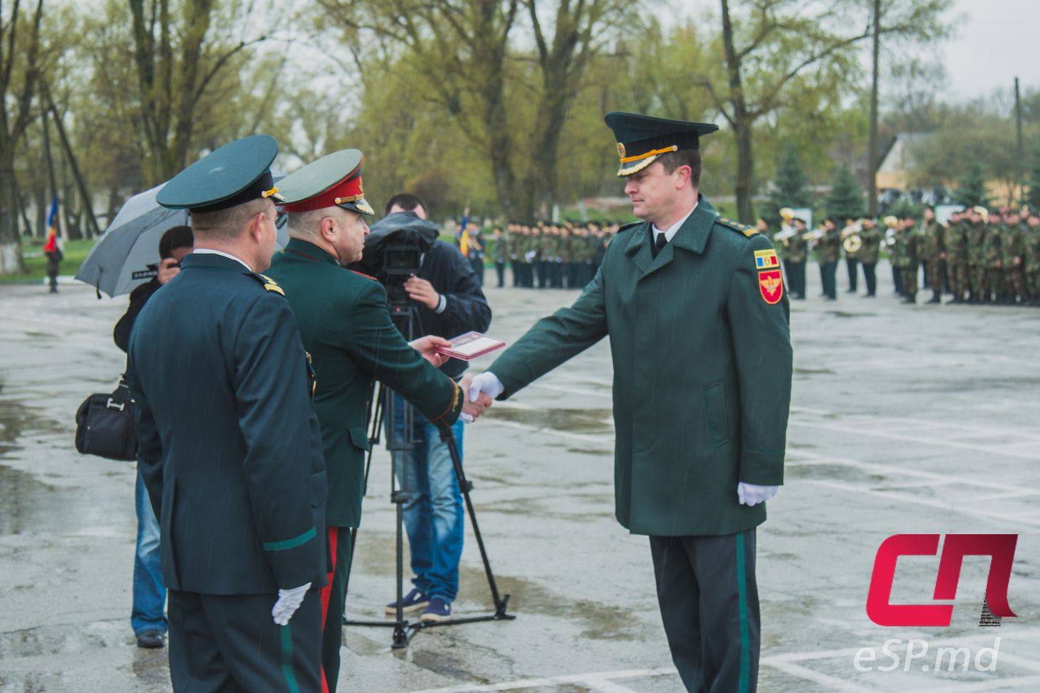 Мотопехотная бригада Moldova в Бельцах