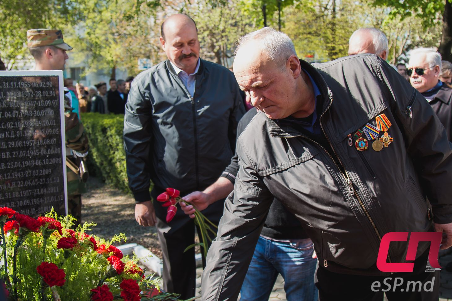 Возложение жертвам Чернобыля в Бельцах