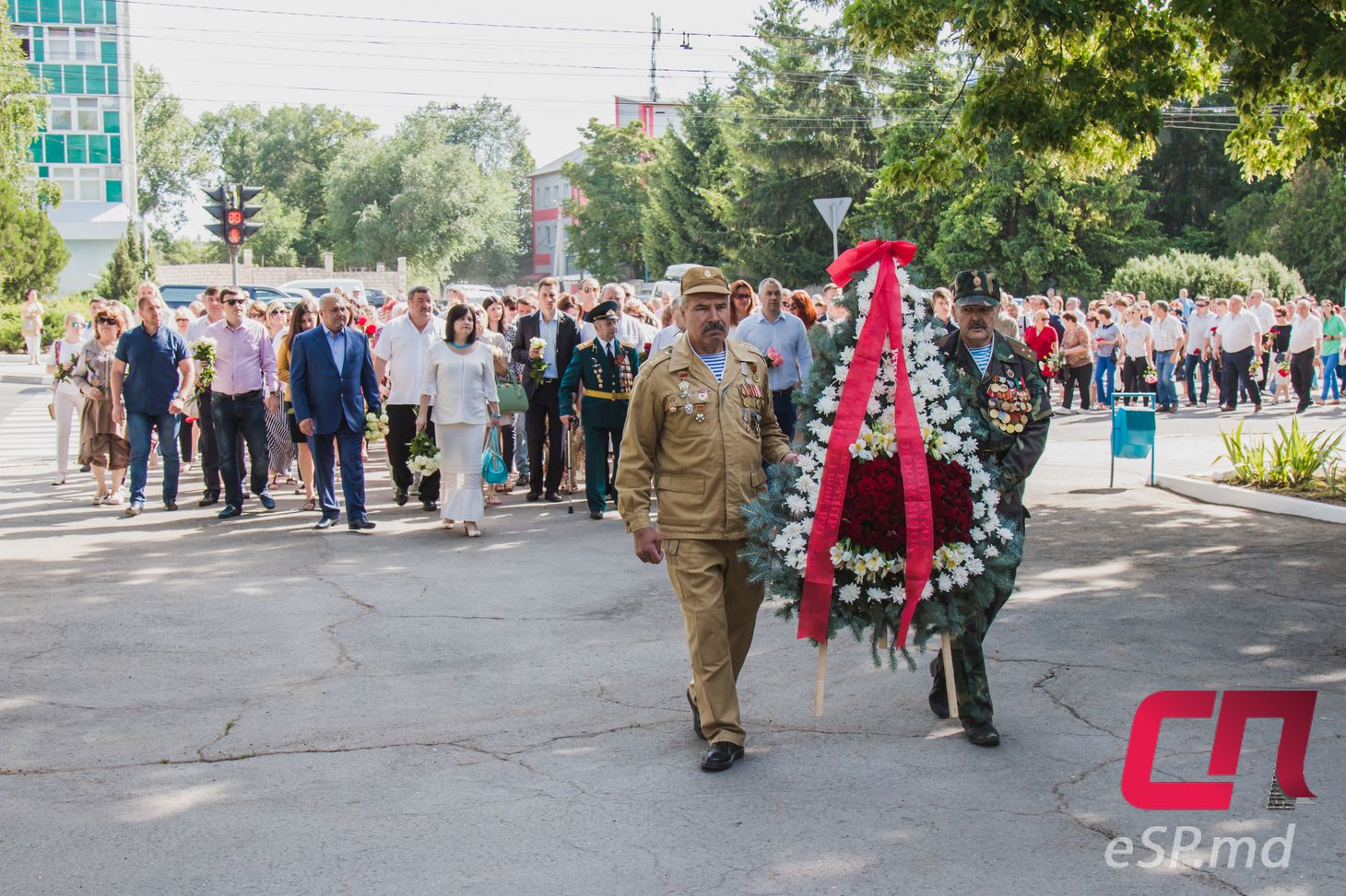 Памятный марш в Бельцах по случаю 75-летия начала Великой Отечественной войны