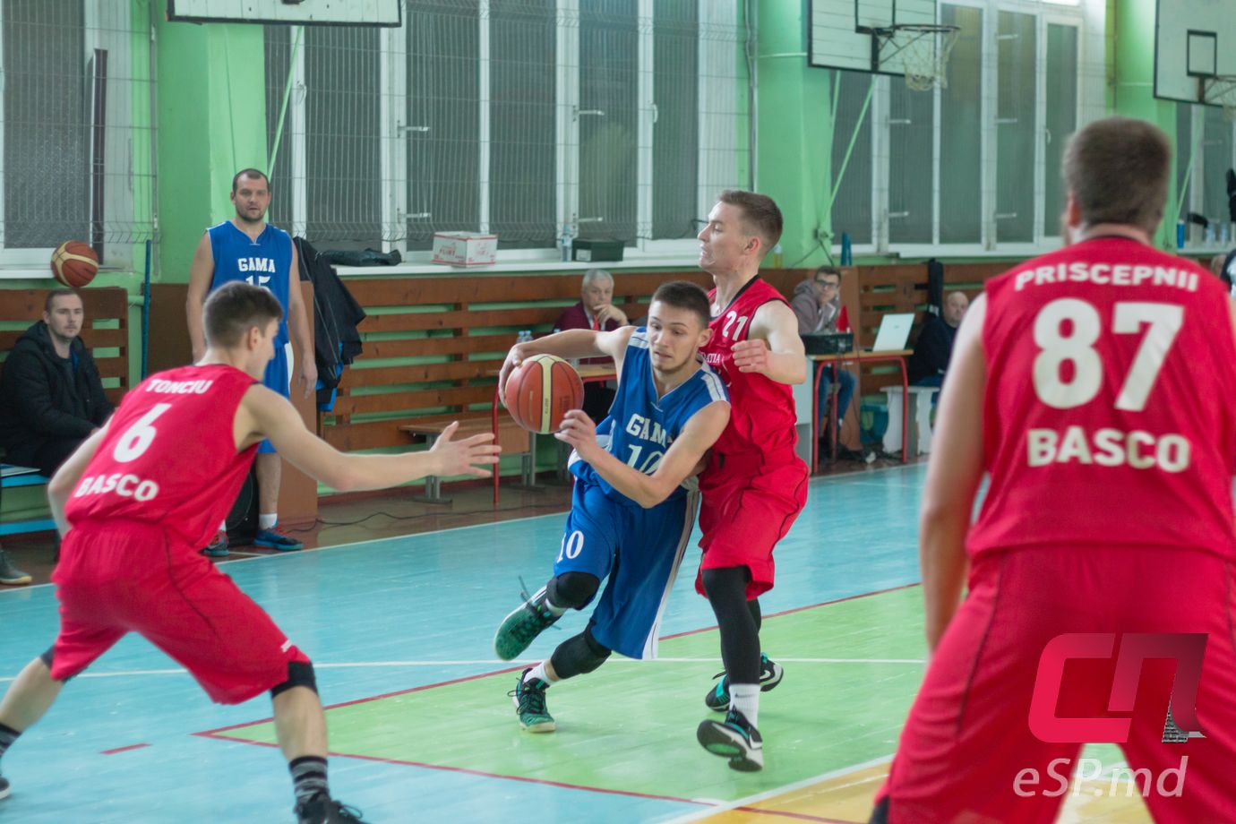 Баскетбол в Бельцах «Баско» - «Гамма-синд»