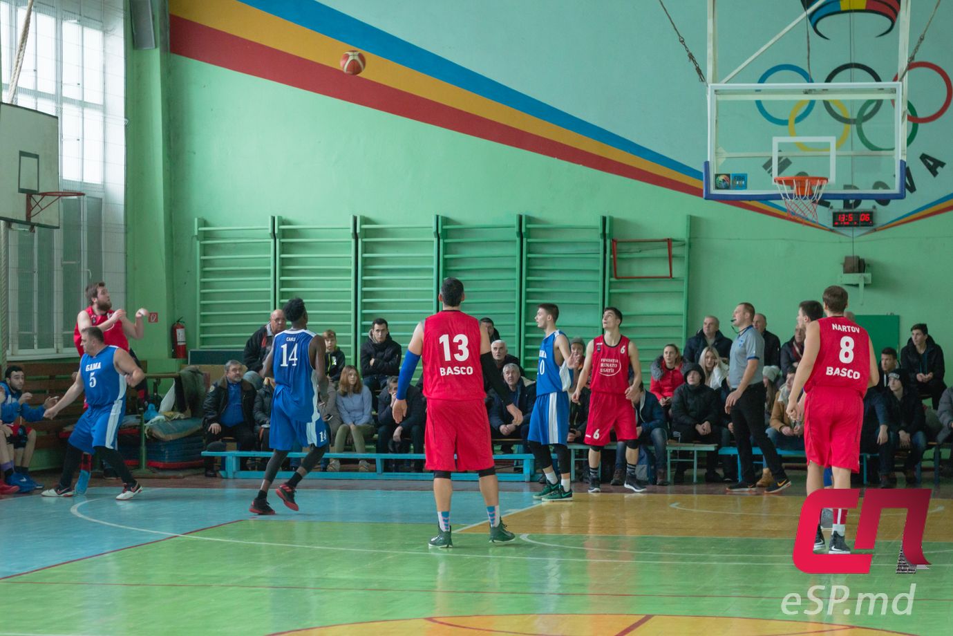 Баскетбол в Бельцах «Баско» - «Гамма-синд»