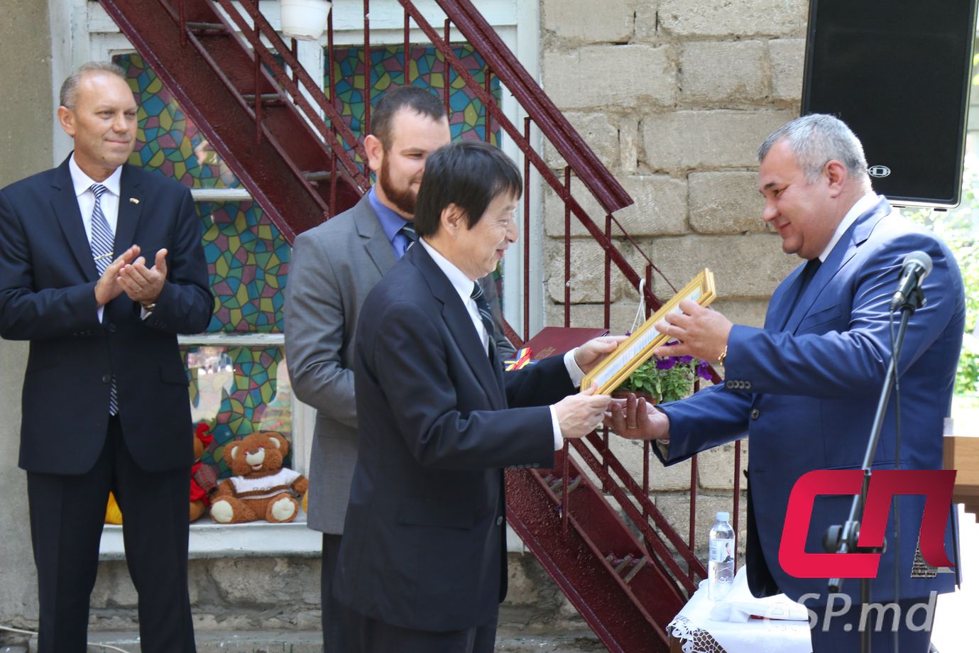 Посол Японии в Республике Молдова Масанобу Йошии в Бельцах