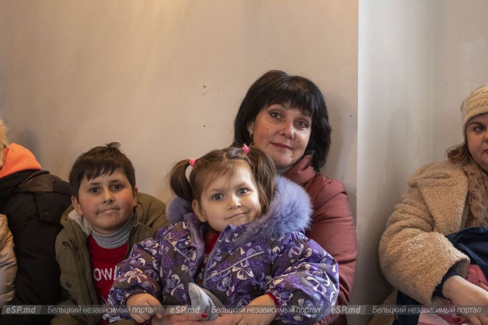 Украинские беженцы в Бельцах