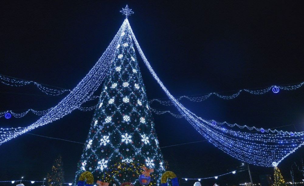 новогодняя елка в Кишиневе