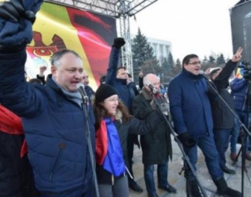 Лидеры протестов в Молдове