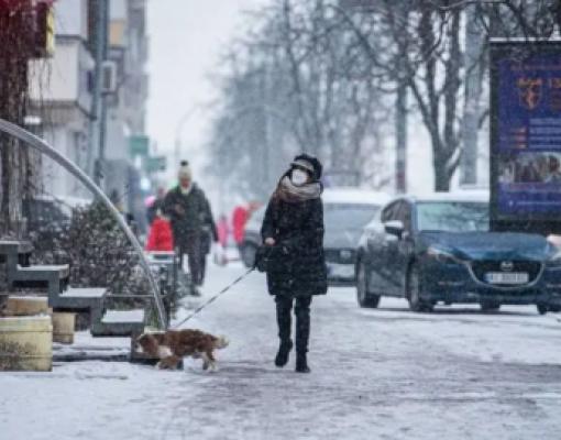 В конце апреля на Украине выпал снег. Синоптики обещают заморозки во многих областях страны