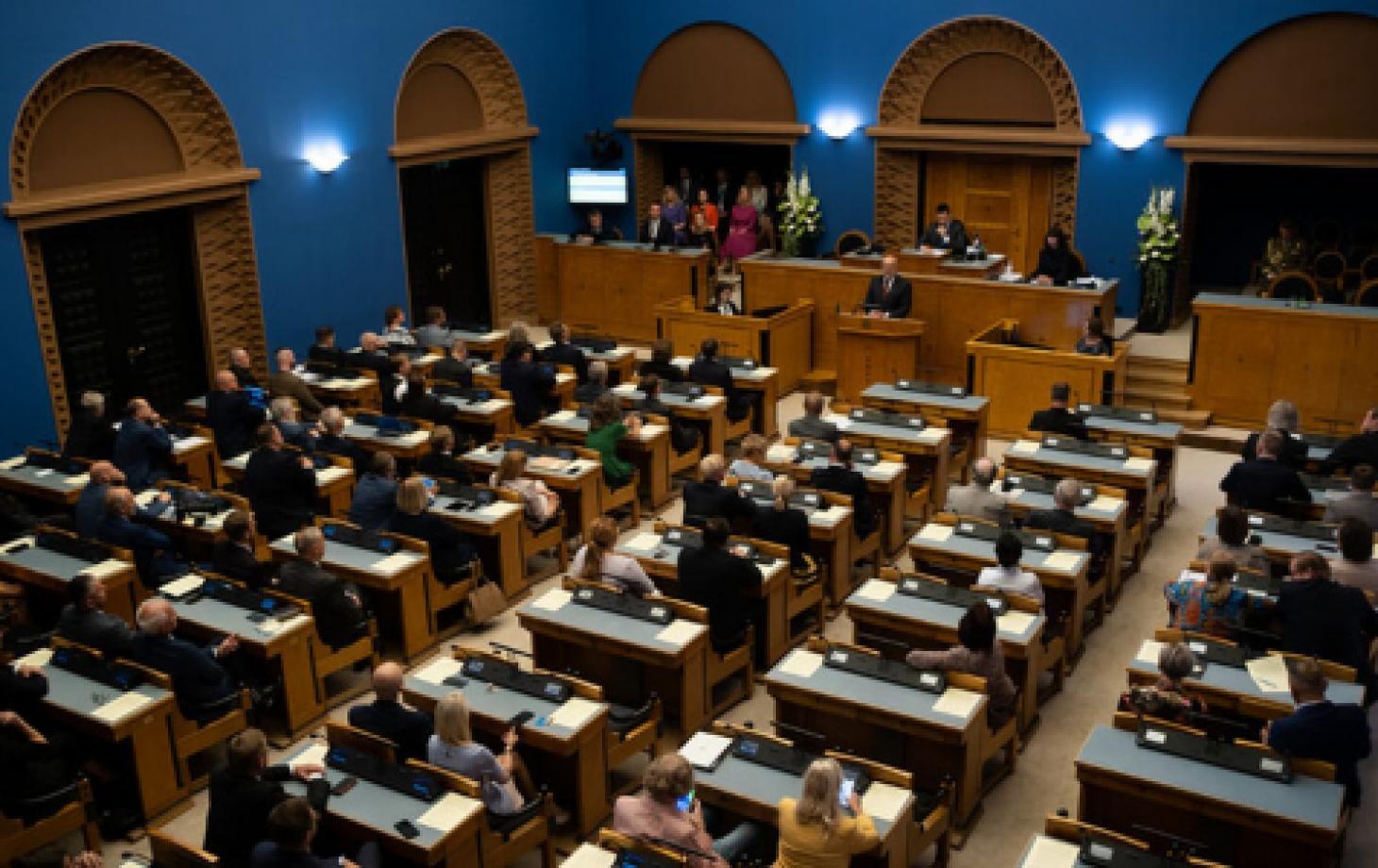 Эстонский парламент признал российский режим террористическим